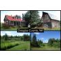 40 Acres Offered in 2 Parcels, Off-Grid Home & Buildings and Wooded Recreational Land