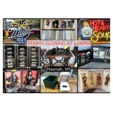 4 of 6 October 2025 Neon Lighted Beer Signs, Collector Cards, Antiques, Collectibles, Tools & More