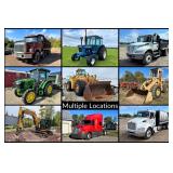 October 2025 Monthly Construction, Heavy Trucks, Farm & Government Consignment - Multiple Locations
