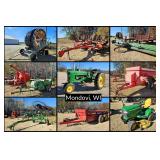 Farm Machinery, Irrigation Hose Reel, Hay Equipment, New Holland Spreader & More