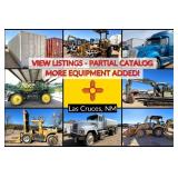 LIVE/ONLINE Las Cruces Denco Yard Contractor Auction