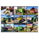 Todd Halama - (8) John Deere Tractors, Complete Line of Equipment & Misc. Tools