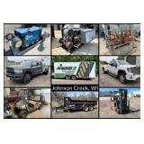 Adams Asphalt Plant Services Business Retirement: Trucks, Welders, Forklift, Trailers & More!