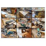 Woodmaster's Millwork Retirement Auction - Woodworking Equipment, Tools, Wood, & More