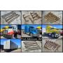 Kenworth T600 & Peterbilt 386 Semi Tractors, Transcraft Trailer, Chains & Binders