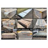 August Fort Atkinson New Glue Down Plank & Tile Flooring Auction