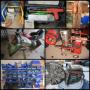 Excavating Equipment, Skidsteers, Shop Tools and Supplies