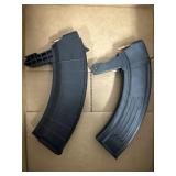 2 30 RD SKS MAGAZINES, FULLY LOADED