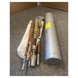EAGLE CLAW BREAKDOWN FISHING ROD W/CASE
