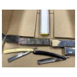 2 VINTAGE STRAIGHT RAZORS