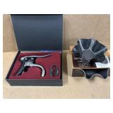 TORTILLA SHELL PANS & WINE OPENER SET