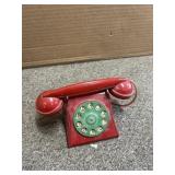 VINTAGE METAL TELEPHONE TOY