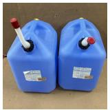 2 6 GALLON WATER JUGS