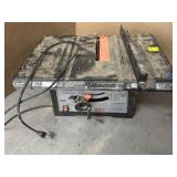 10' TABLE TOP TABLE SAW