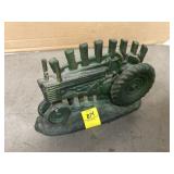 JOHN DEERE CAST IRON DECOR