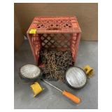 SPOT LIGHTS & TIRE CHAINS