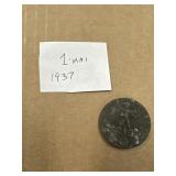 1937 MA1 GERMANY WAR PIN