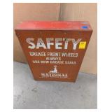 VINTAGE METAL PARTS CABINET