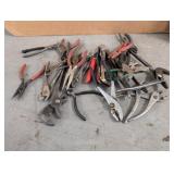 PLYERS, CUTTERS & CRESCENT WRENCH