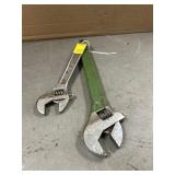 2 CRESCENT WRENCHS