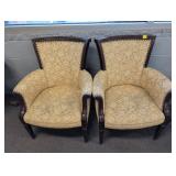 VINTAGE HIGH BACK CHAIRS