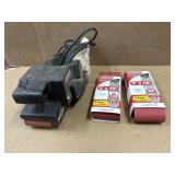 BELT SANDER W/BELTS