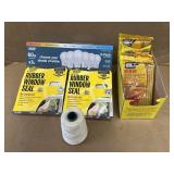 RAT POISON, LIGHT BULBS, TWINE & WEATHER STRIPPING