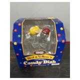 M&M CANDY DISH