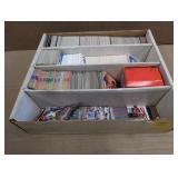 BOX OF SPORTS CARDS