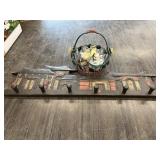 GARDEN DECOR & WOODEN COAT HANGER