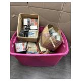 LARGE LOT OF ELECTRICAL BOXES, FITTINGS & SUPPLIES