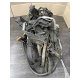 VINTAGE MILITARY HORSE HARNESS SET