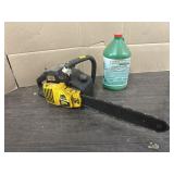 MCCULLOCH EAGER BEAVER CHAINSAW W/BAR OIL