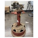 VISE ON STAND