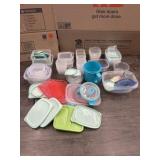 PLASTIC FOOD CONTAINERS