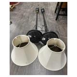 2 FLOOR LAMPS