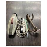 DIRT DEVIL PORTABLE VACCUM, ELECTRIC KNIFE, NOZZLE