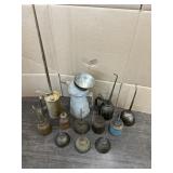 VINTAGE OIL CANS