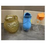 3 VINTAGE PITCHERS