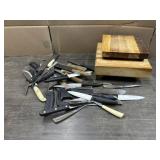 KITCHEN KNIVES & CUTTING BOARDS