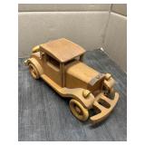 VINTAGE WOODEN CAR