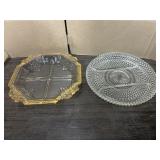 VINTAGE SERVING PLATTERS
