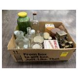 VINTAGE BOTTLES & MISC ITEMS