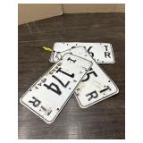 VINTAGE LICENSE PLATES