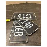 VINTAGE LICENSE PLATES