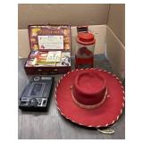 VINTAGE GAMES, HAT & TOYS