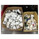 LARGE LOT OF PVC FITTINGS & PLUMBING SUPPLIES