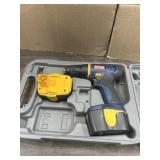 RYOBI CORDLESS DRILL W/BATTERY-NO CHARGER