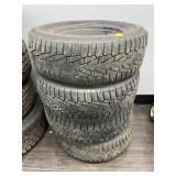4 STUDDED SNOW TIRES 235/65R18