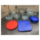 PYREX FOOD STORAGE CONTAINERS